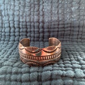 Darin Bill Vintage Sterling Silver Cuff Bracelet